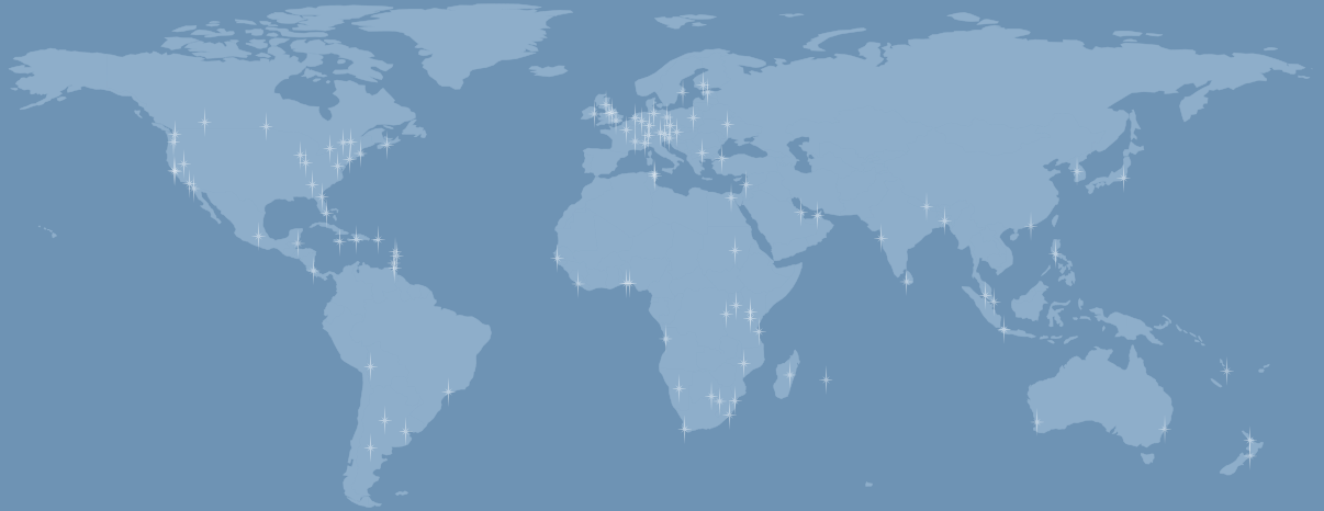 Map of PCH Locations